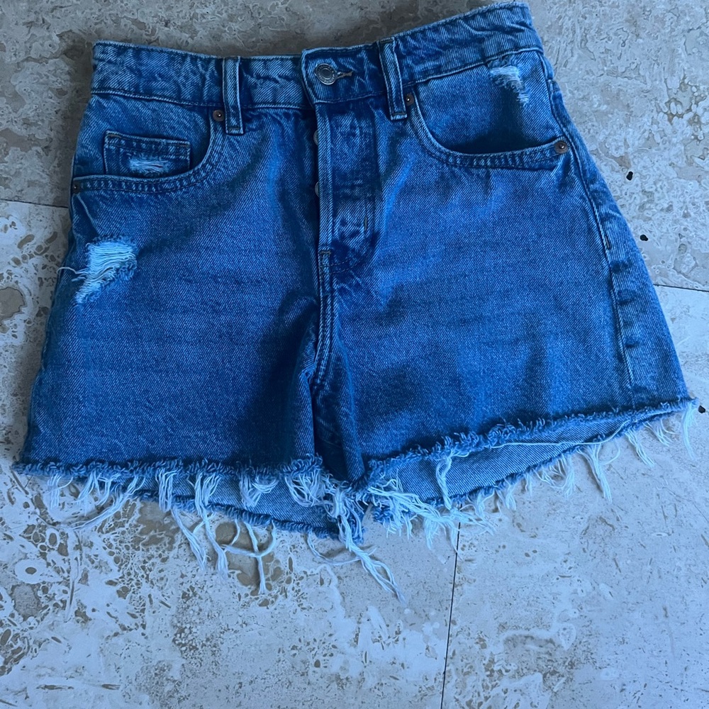 Blue Denim Women's Shorts